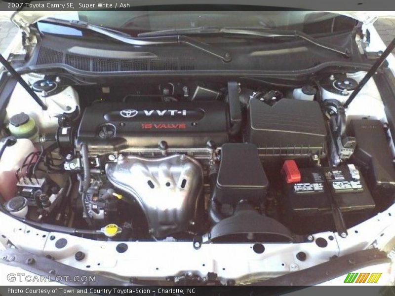 Super White / Ash 2007 Toyota Camry SE