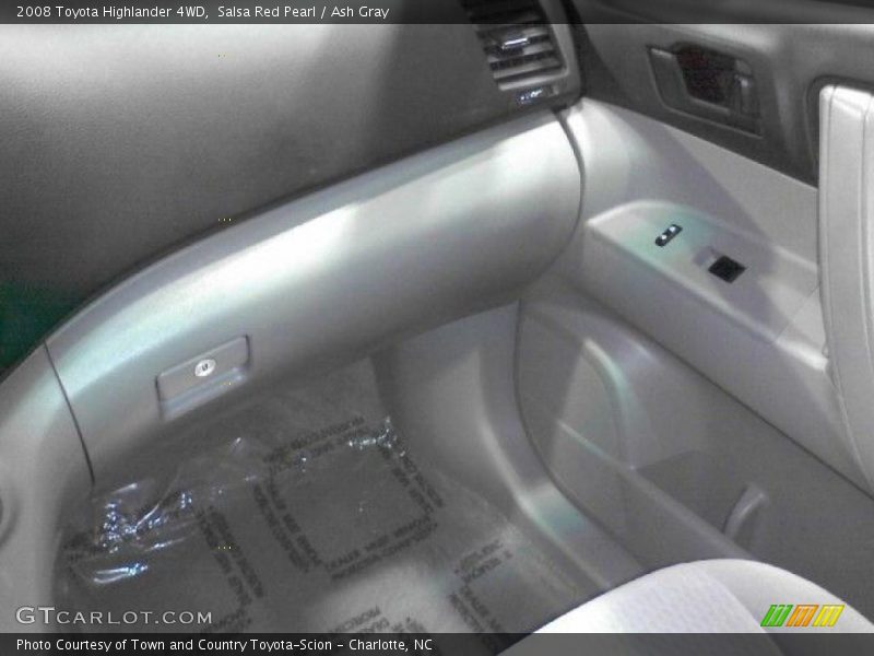 Salsa Red Pearl / Ash Gray 2008 Toyota Highlander 4WD