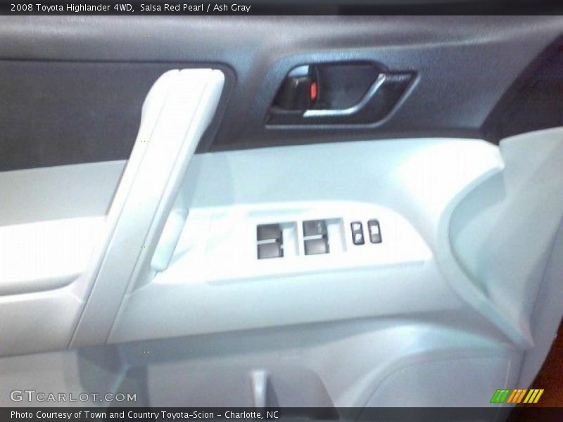 Salsa Red Pearl / Ash Gray 2008 Toyota Highlander 4WD
