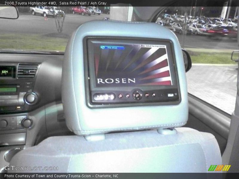 Salsa Red Pearl / Ash Gray 2008 Toyota Highlander 4WD