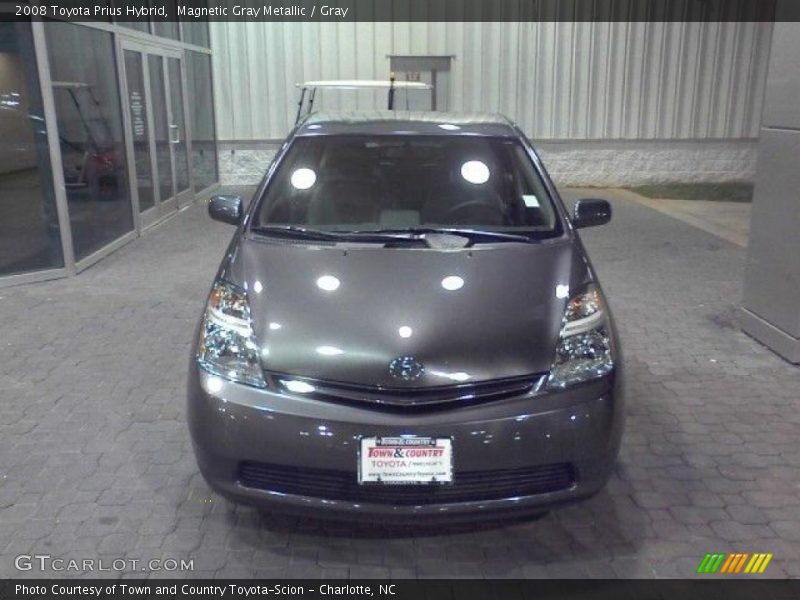 Magnetic Gray Metallic / Gray 2008 Toyota Prius Hybrid