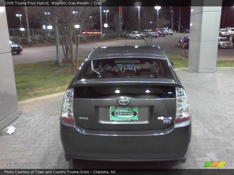 Magnetic Gray Metallic / Gray 2008 Toyota Prius Hybrid
