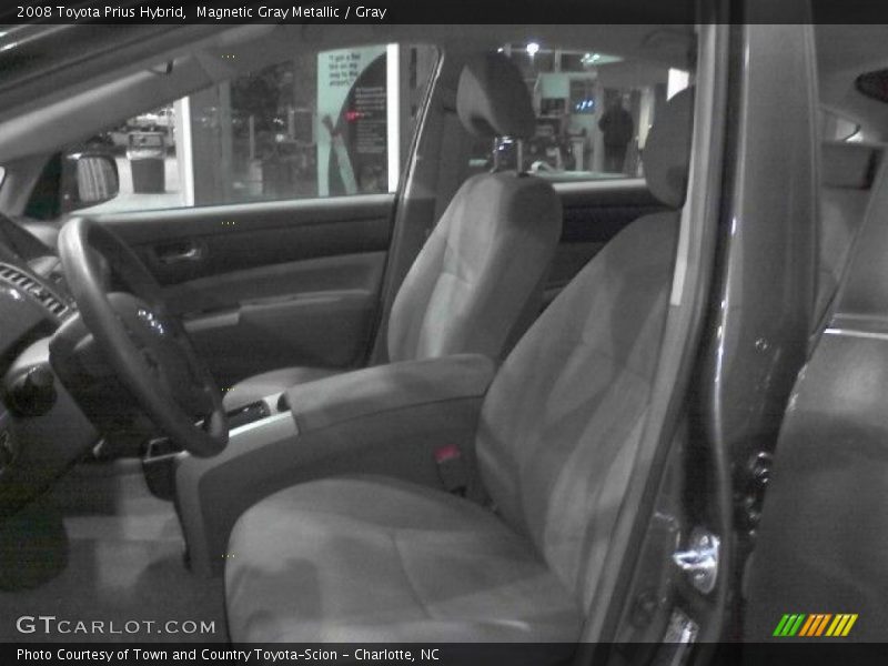 Magnetic Gray Metallic / Gray 2008 Toyota Prius Hybrid