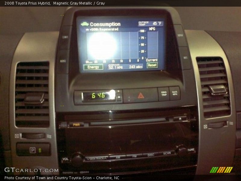 Magnetic Gray Metallic / Gray 2008 Toyota Prius Hybrid