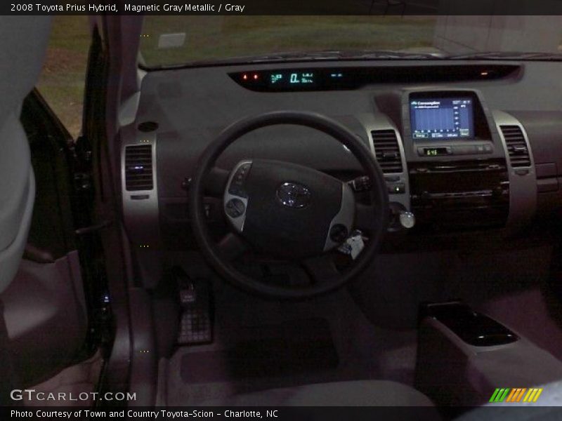 Magnetic Gray Metallic / Gray 2008 Toyota Prius Hybrid