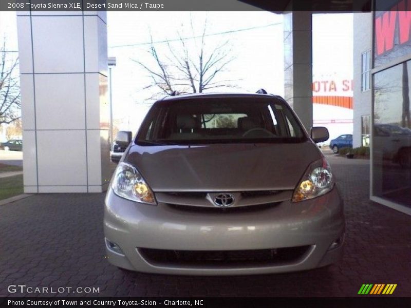 Desert Sand Mica / Taupe 2008 Toyota Sienna XLE