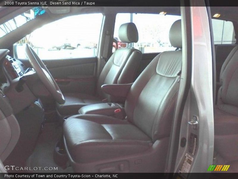 Desert Sand Mica / Taupe 2008 Toyota Sienna XLE