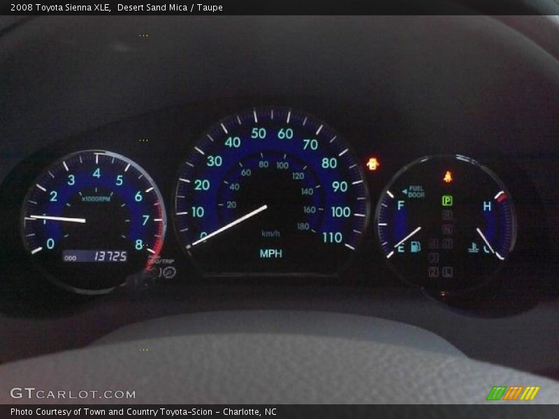 Desert Sand Mica / Taupe 2008 Toyota Sienna XLE