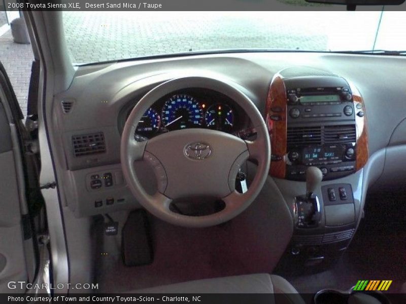 Desert Sand Mica / Taupe 2008 Toyota Sienna XLE