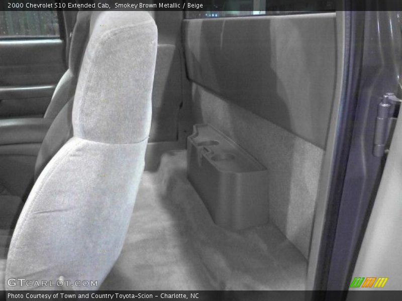 Smokey Brown Metallic / Beige 2000 Chevrolet S10 Extended Cab
