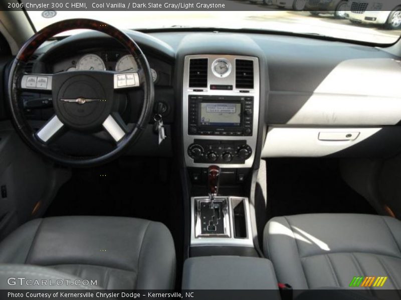Cool Vanilla / Dark Slate Gray/Light Graystone 2006 Chrysler 300 C HEMI