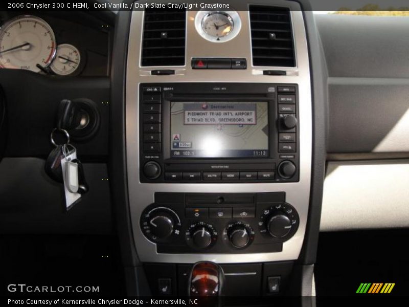 Cool Vanilla / Dark Slate Gray/Light Graystone 2006 Chrysler 300 C HEMI