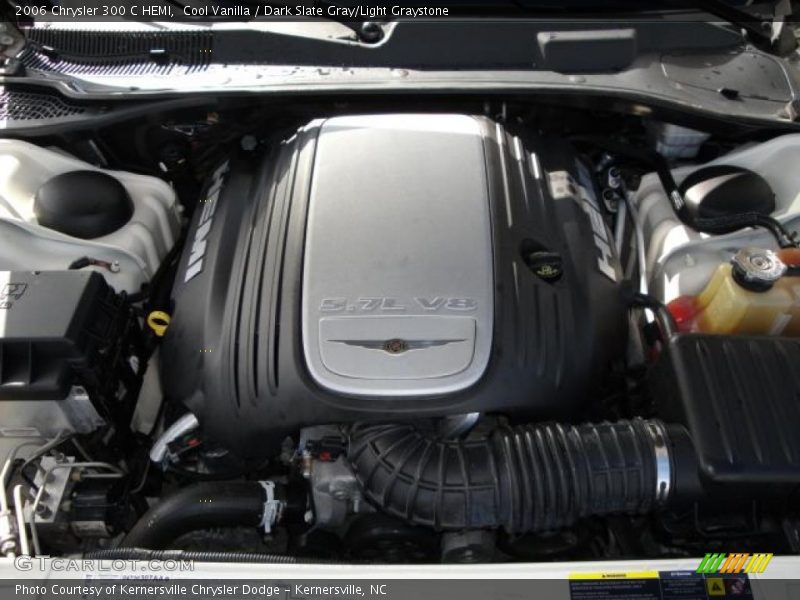 Cool Vanilla / Dark Slate Gray/Light Graystone 2006 Chrysler 300 C HEMI