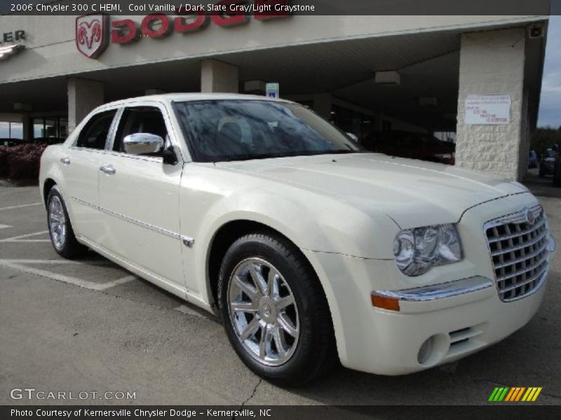 Cool Vanilla / Dark Slate Gray/Light Graystone 2006 Chrysler 300 C HEMI