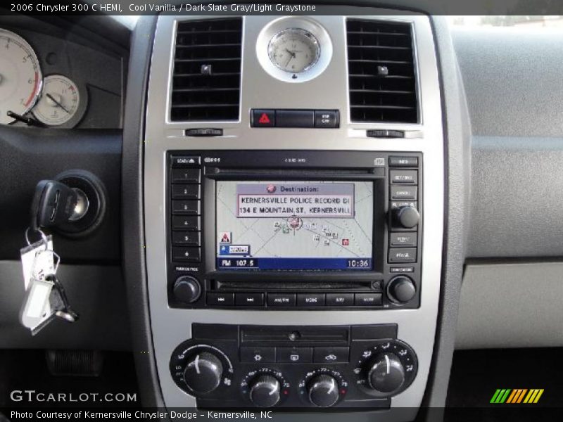Cool Vanilla / Dark Slate Gray/Light Graystone 2006 Chrysler 300 C HEMI