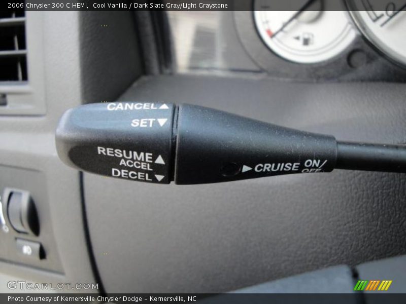 Cool Vanilla / Dark Slate Gray/Light Graystone 2006 Chrysler 300 C HEMI
