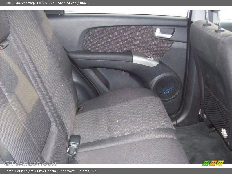 Steel Silver / Black 2006 Kia Sportage LX V6 4x4