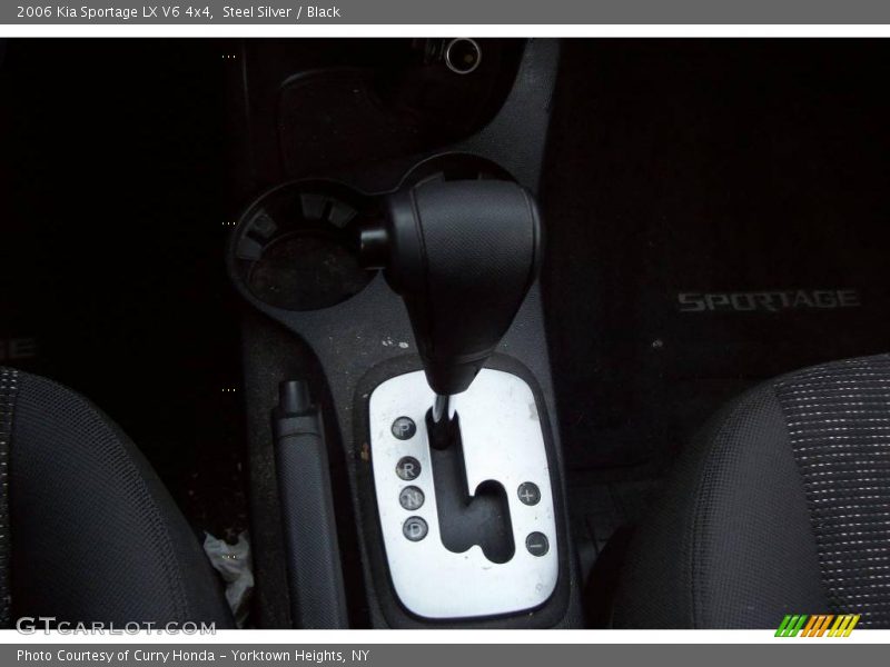 Steel Silver / Black 2006 Kia Sportage LX V6 4x4