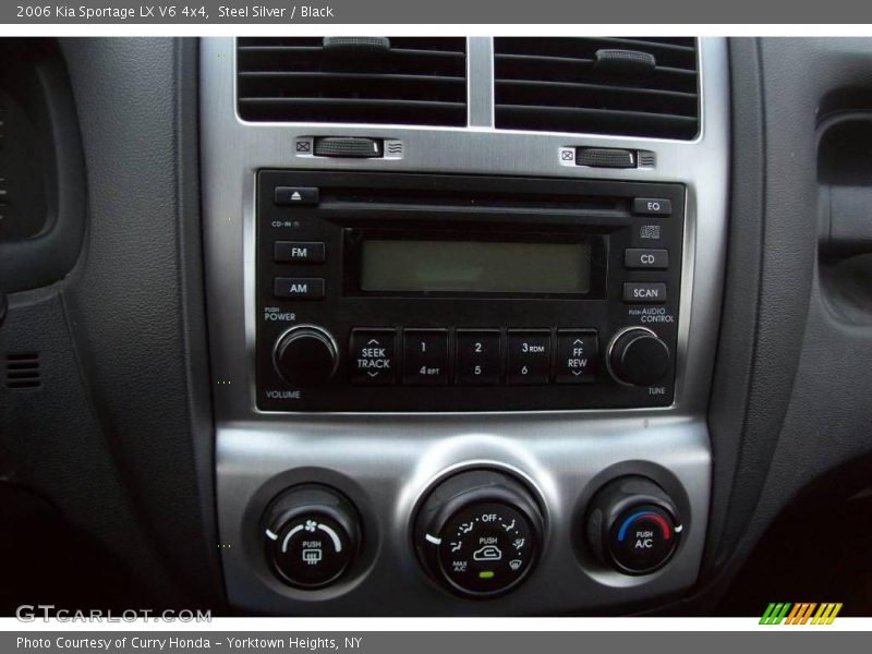 Steel Silver / Black 2006 Kia Sportage LX V6 4x4