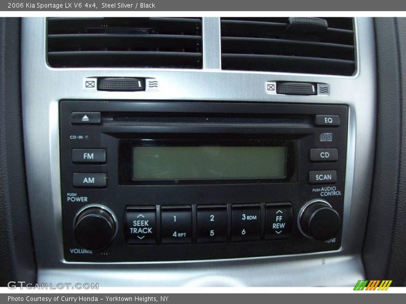 Steel Silver / Black 2006 Kia Sportage LX V6 4x4