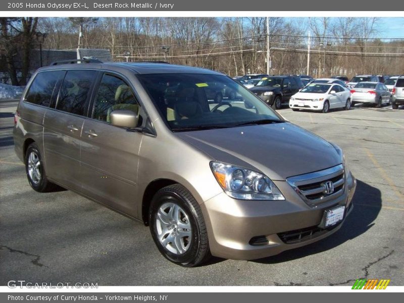 Desert Rock Metallic / Ivory 2005 Honda Odyssey EX-L