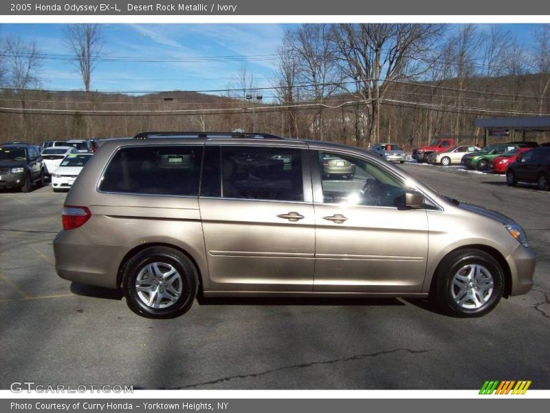 Desert Rock Metallic / Ivory 2005 Honda Odyssey EX-L