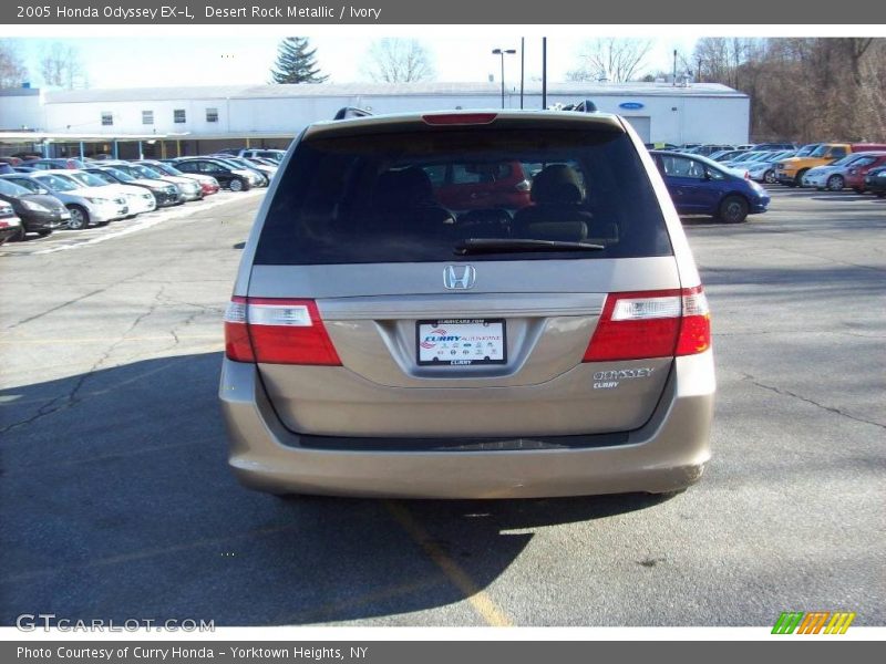 Desert Rock Metallic / Ivory 2005 Honda Odyssey EX-L