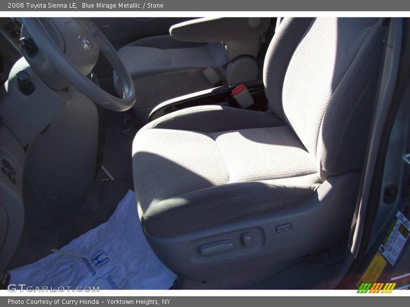 Blue Mirage Metallic / Stone 2008 Toyota Sienna LE