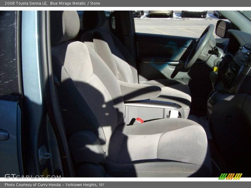 Blue Mirage Metallic / Stone 2008 Toyota Sienna LE