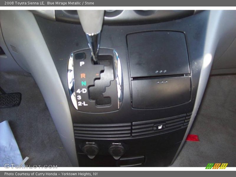 Blue Mirage Metallic / Stone 2008 Toyota Sienna LE