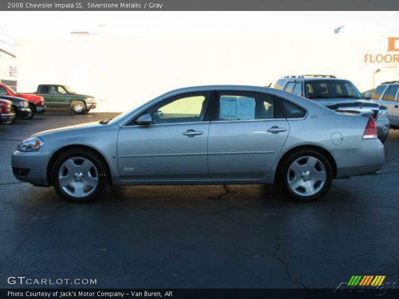 Silverstone Metallic / Gray 2008 Chevrolet Impala SS