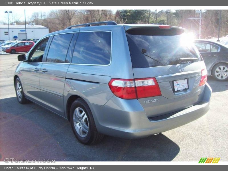 Slate Green Metallic / Gray 2006 Honda Odyssey EX