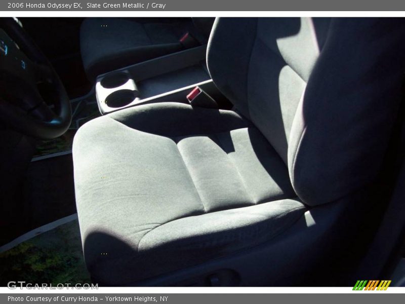 Slate Green Metallic / Gray 2006 Honda Odyssey EX