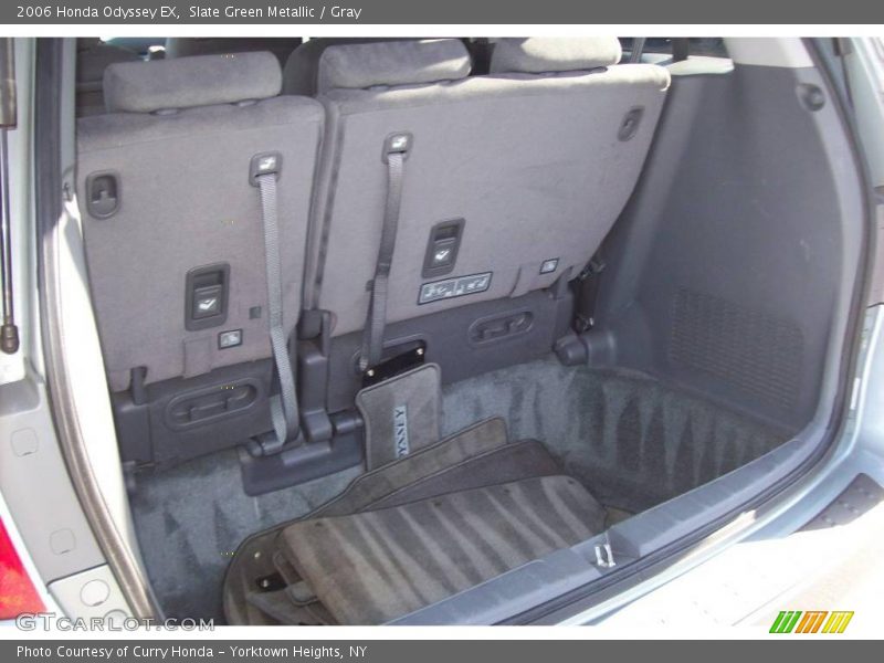 Slate Green Metallic / Gray 2006 Honda Odyssey EX
