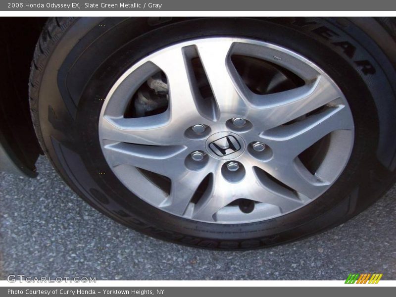 Slate Green Metallic / Gray 2006 Honda Odyssey EX