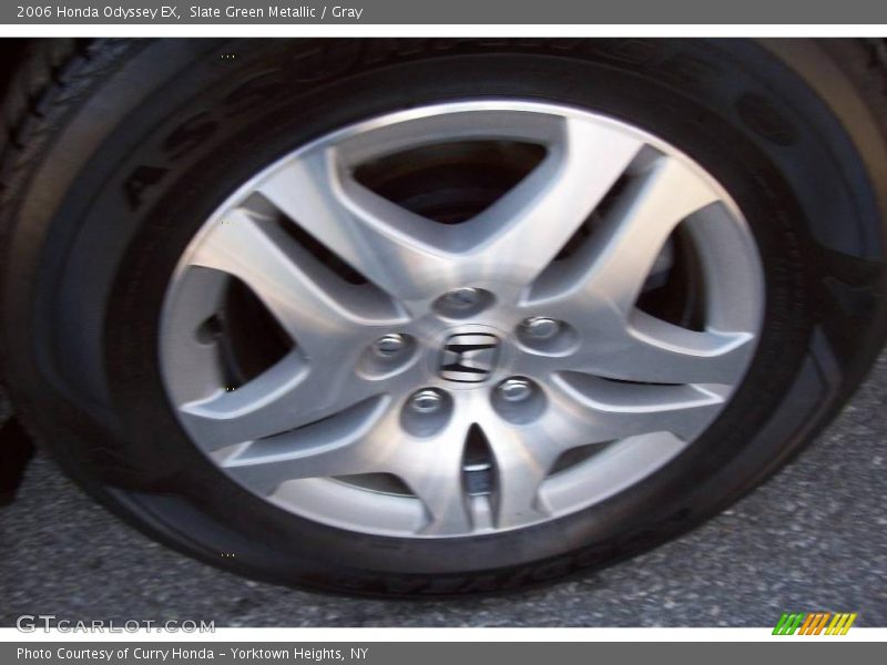 Slate Green Metallic / Gray 2006 Honda Odyssey EX