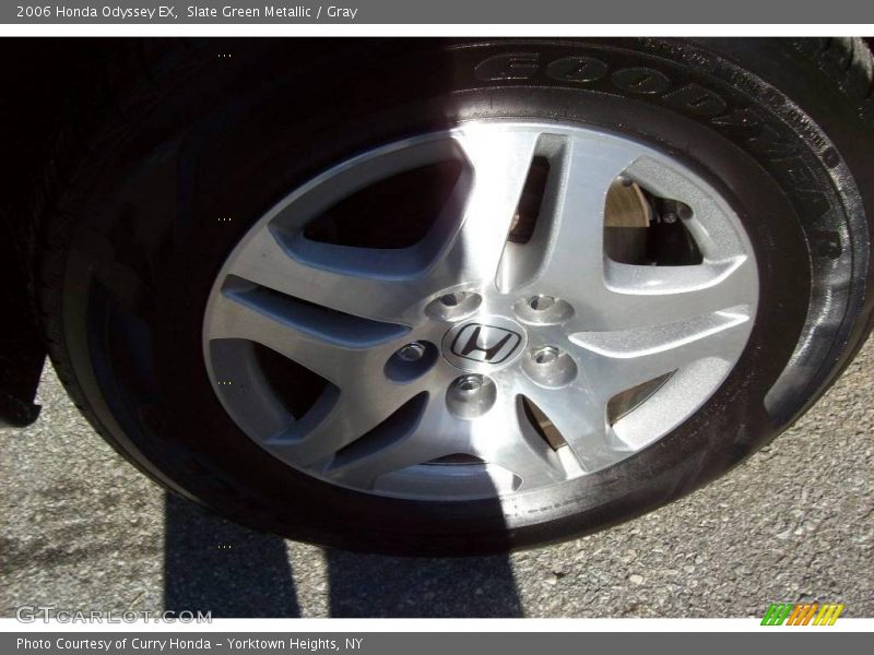 Slate Green Metallic / Gray 2006 Honda Odyssey EX