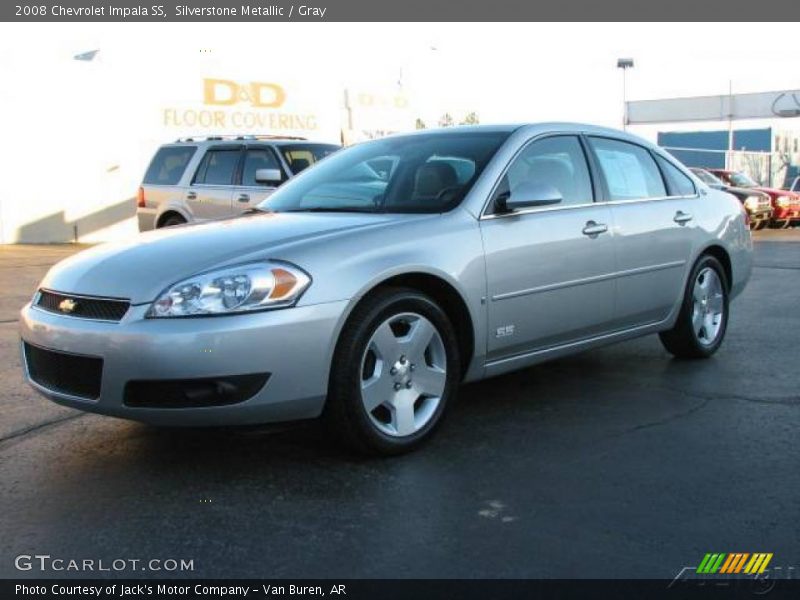 Silverstone Metallic / Gray 2008 Chevrolet Impala SS