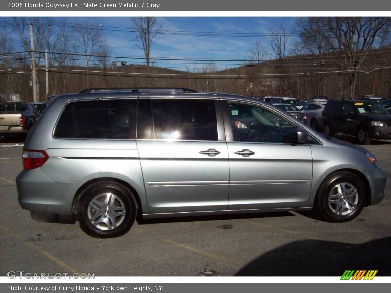 Slate Green Metallic / Gray 2006 Honda Odyssey EX