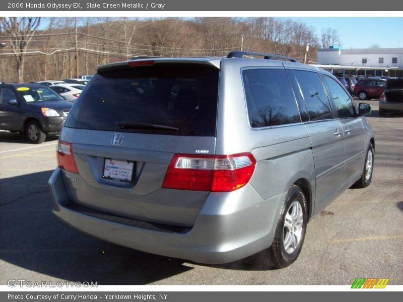 Slate Green Metallic / Gray 2006 Honda Odyssey EX