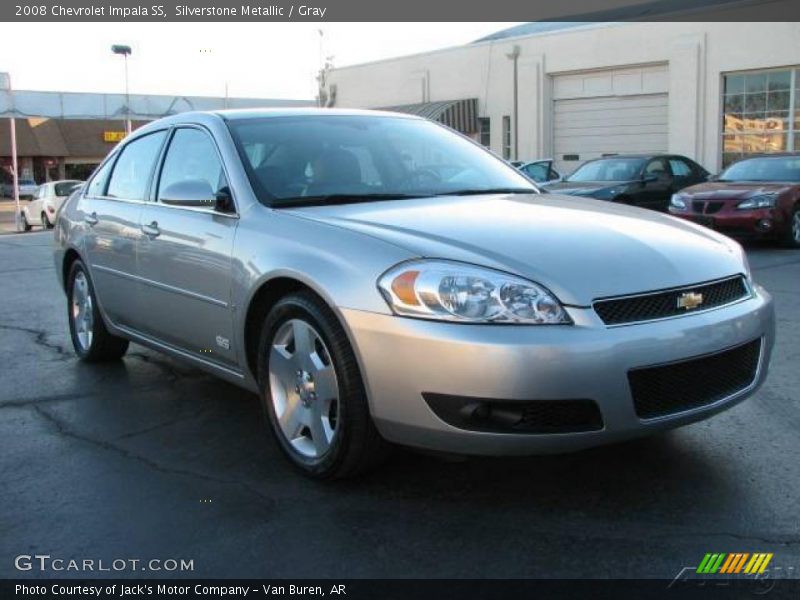 Silverstone Metallic / Gray 2008 Chevrolet Impala SS