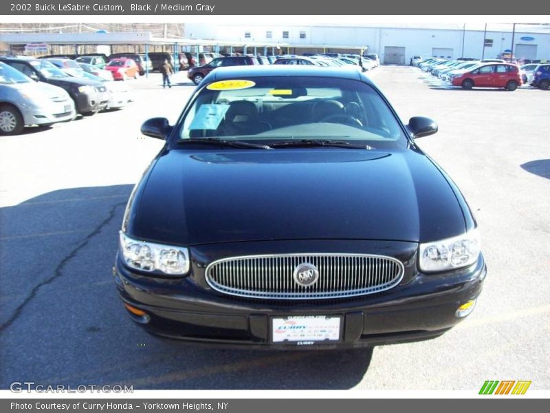 Black / Medium Gray 2002 Buick LeSabre Custom