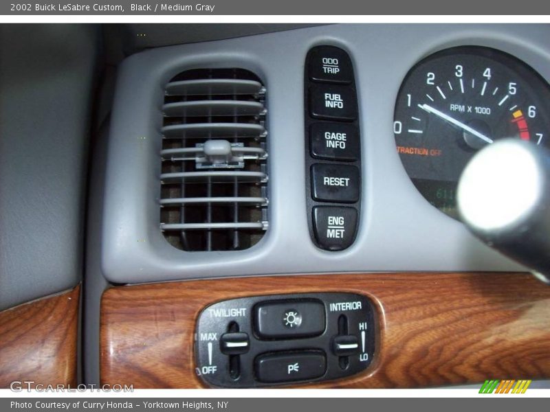 Black / Medium Gray 2002 Buick LeSabre Custom