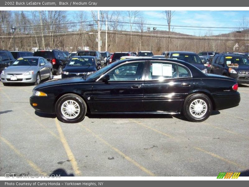 Black / Medium Gray 2002 Buick LeSabre Custom