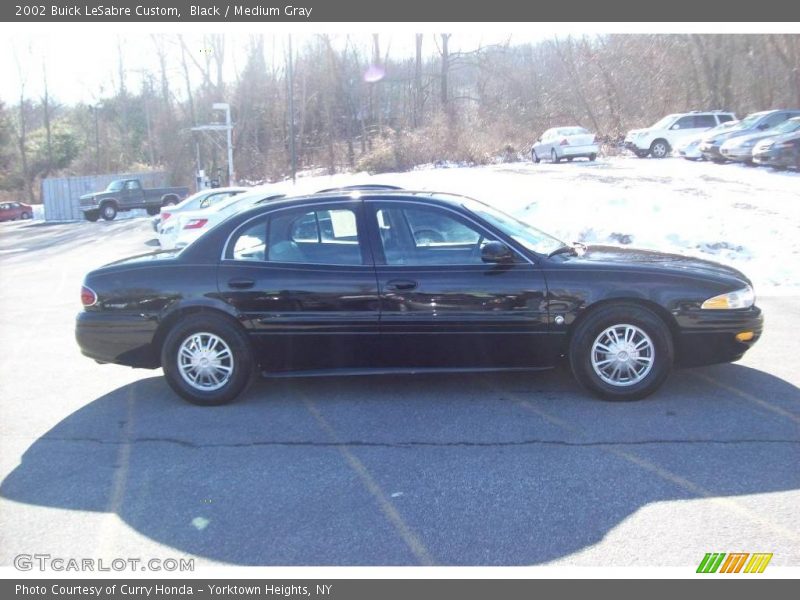 Black / Medium Gray 2002 Buick LeSabre Custom