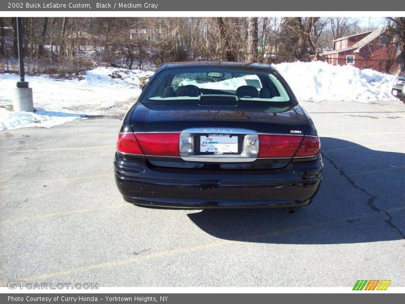 Black / Medium Gray 2002 Buick LeSabre Custom