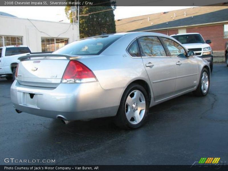 Silverstone Metallic / Gray 2008 Chevrolet Impala SS
