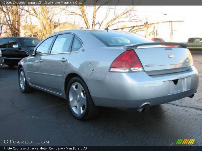Silverstone Metallic / Gray 2008 Chevrolet Impala SS