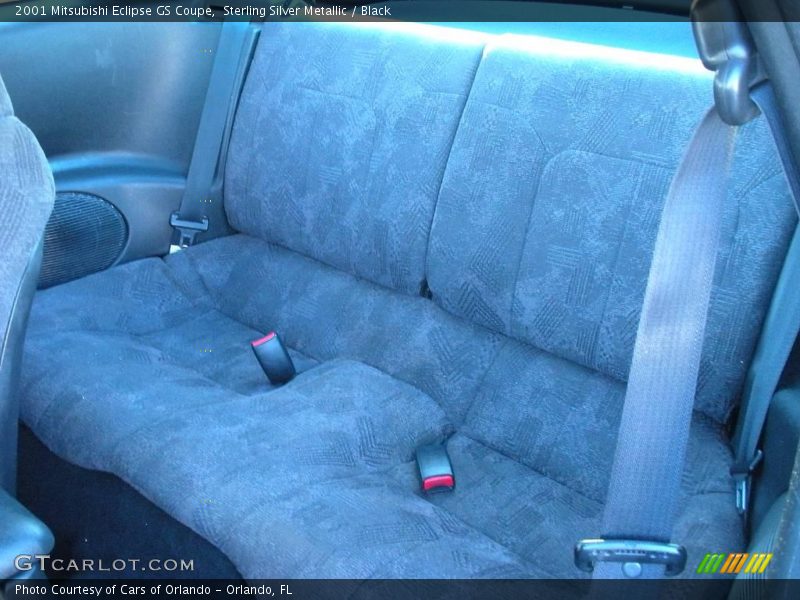 Sterling Silver Metallic / Black 2001 Mitsubishi Eclipse GS Coupe