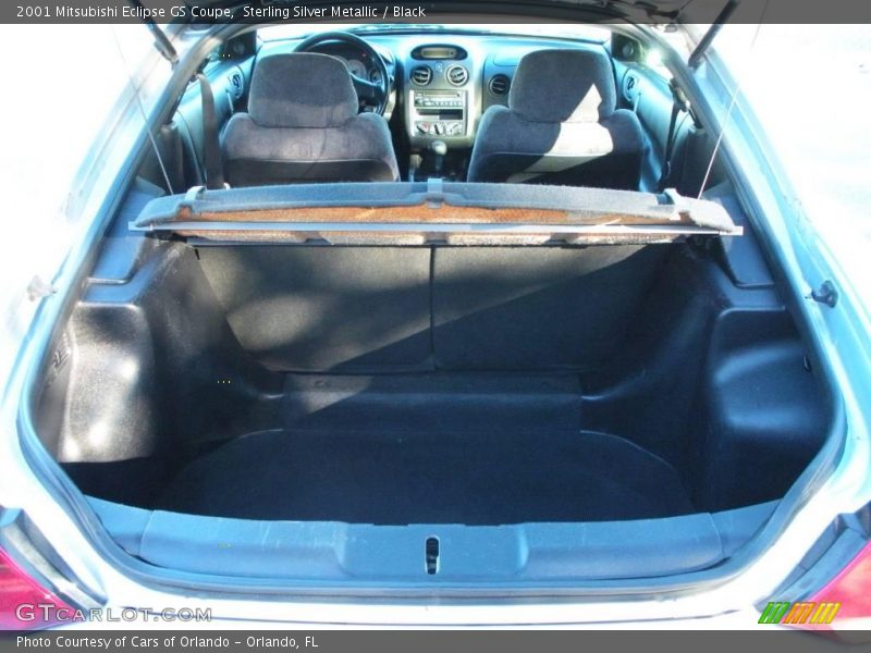 Sterling Silver Metallic / Black 2001 Mitsubishi Eclipse GS Coupe